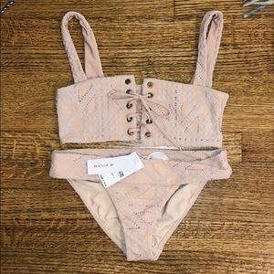 PilyQ Blush Corset Suit